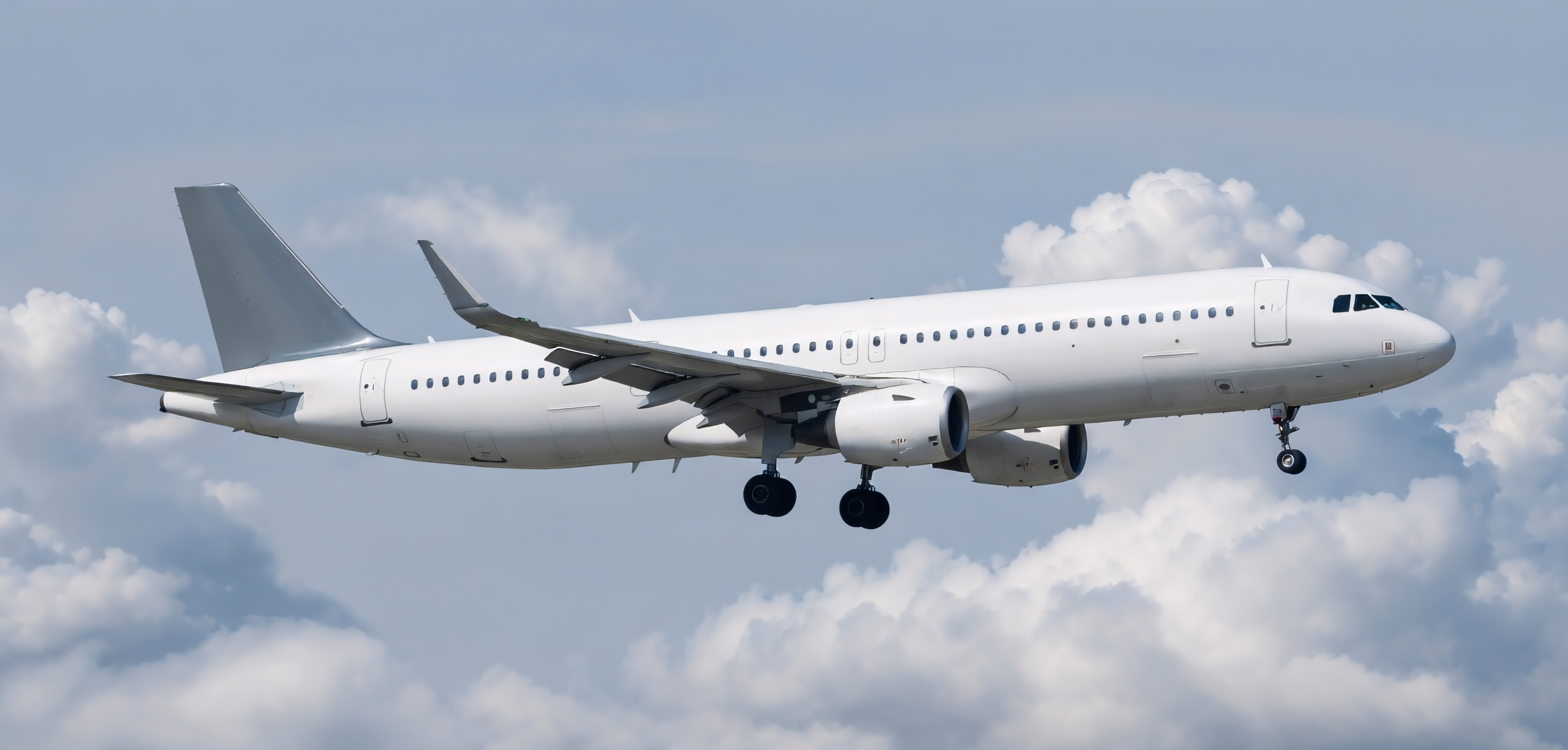 Airplane in flight